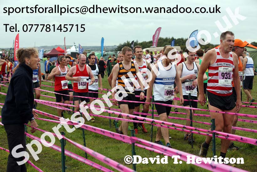 Senior mens Start Fitness North Eastern Harrier League, Tanfield, County Durham. Photo: David T. Hewitson/Sports for All Pics